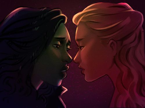 PROPAGANDA IM FALLING FOR #gelphie #gelphiefanart #wickedmovie #wickedforgood