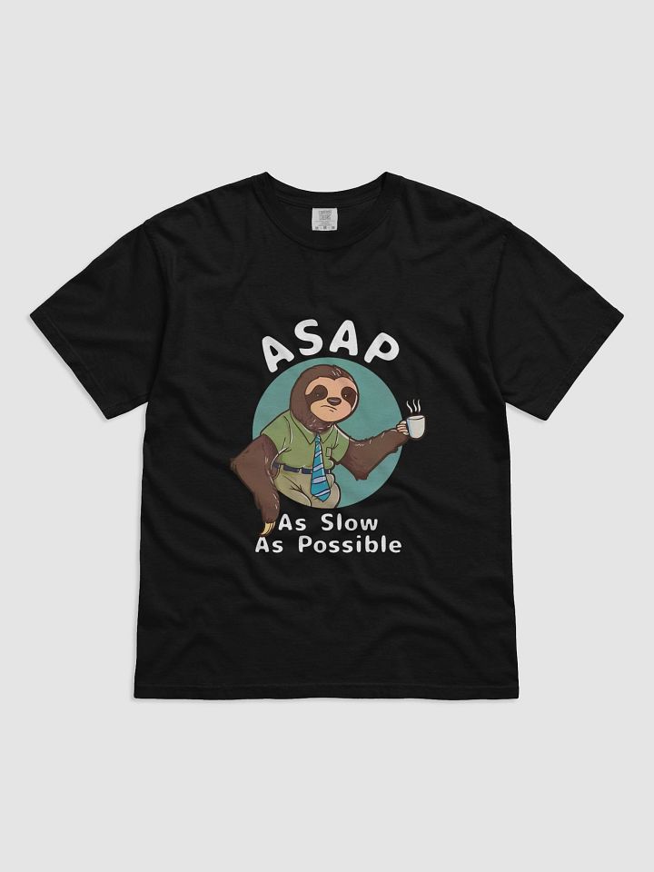 Rise and Grind Sloth Office Tee product image (1)