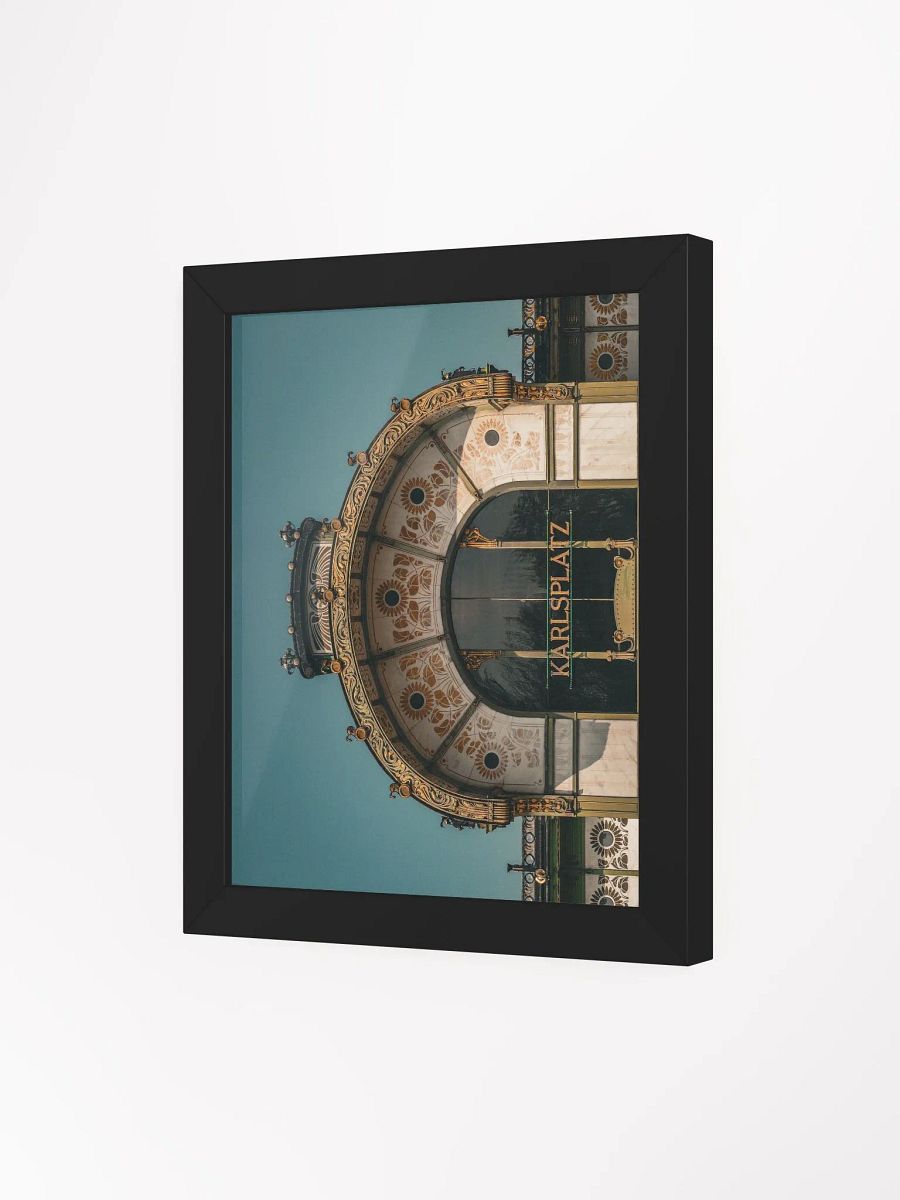 Karlsplatz Elegance: Framed Matte Poster product image (89)