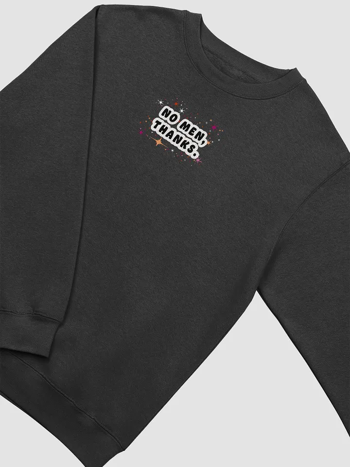 No men, Thanks. Crewneck product image (2)