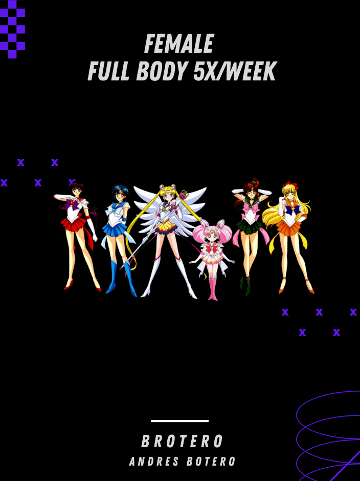 Female Full Body 5x/Week product image (1)