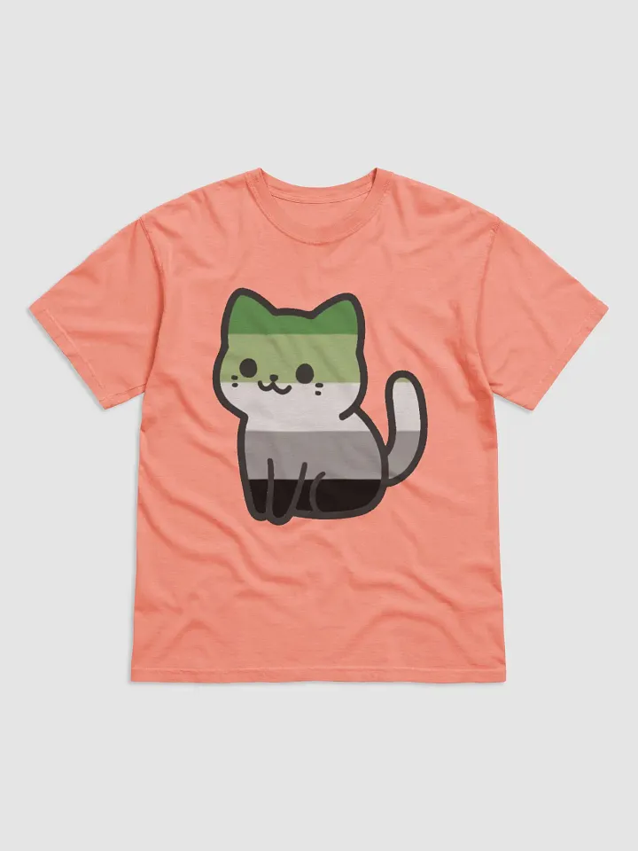 Aromantic Pride Kitty Man's Shirt product image (1)