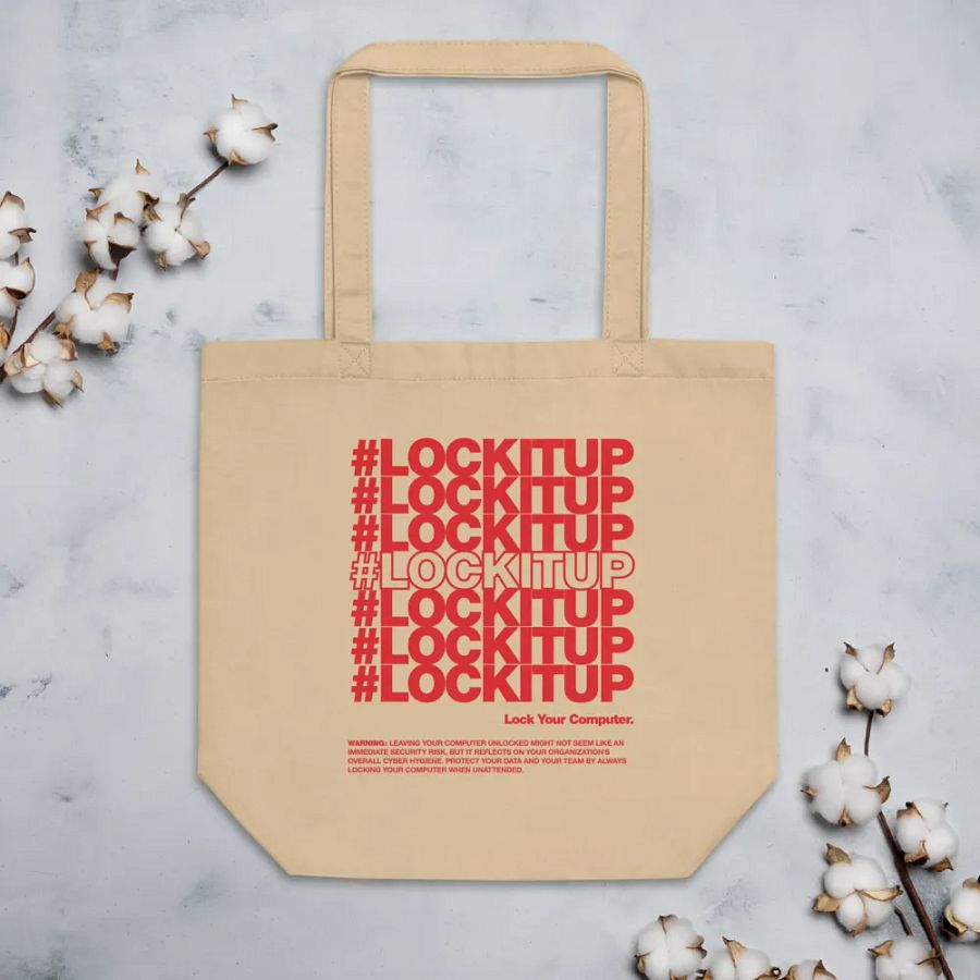 #LOCKITUP - Eco Tote product image (4)