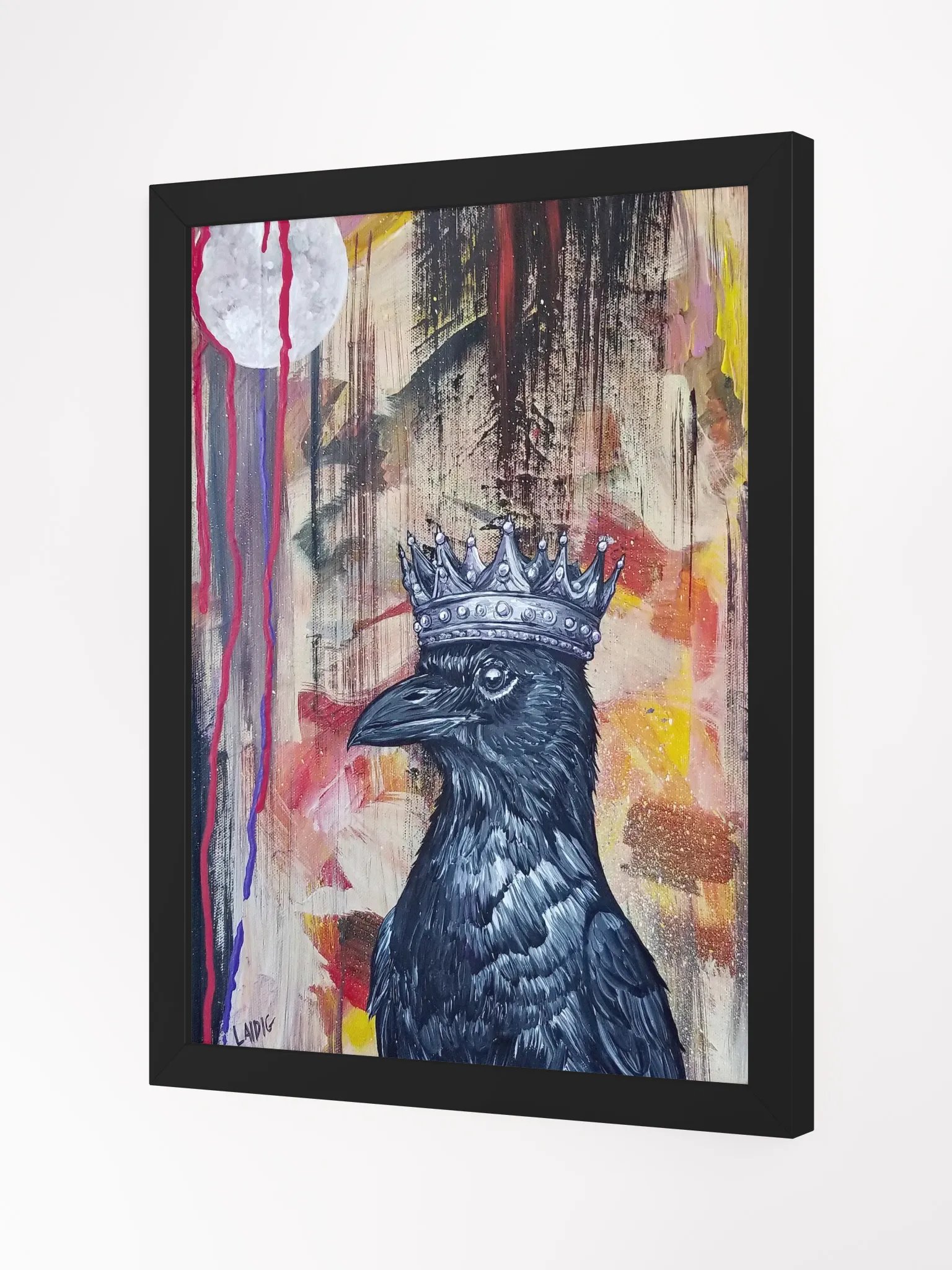 Flower Moon Framed Print product image (2)