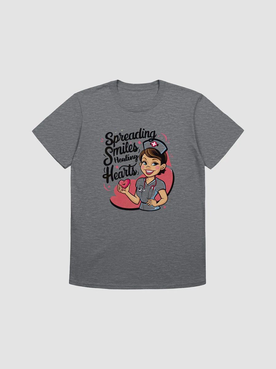 Spreading Smiles Healing Hearts Nurse T-Shirt product image (1)