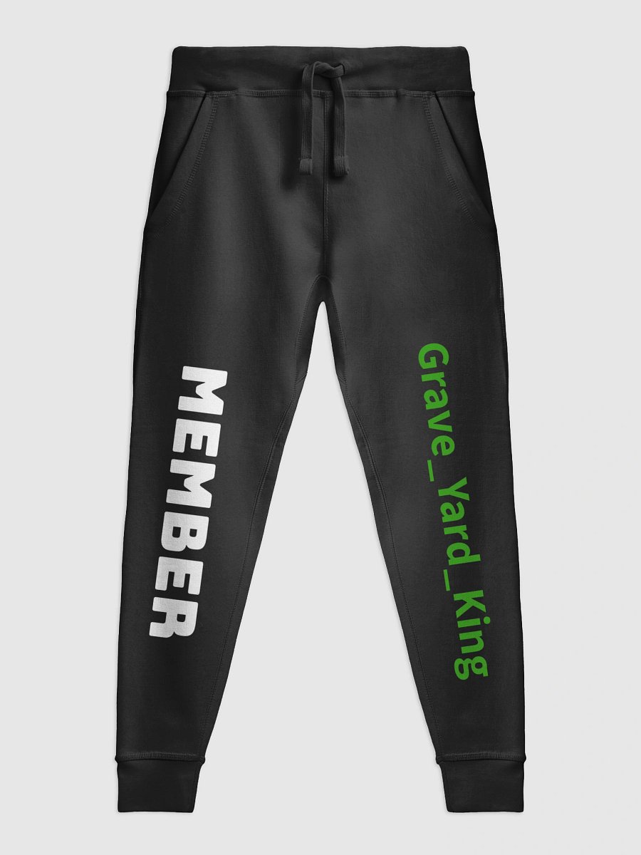 Grave_yard_king fleeced joggers product image (1)
