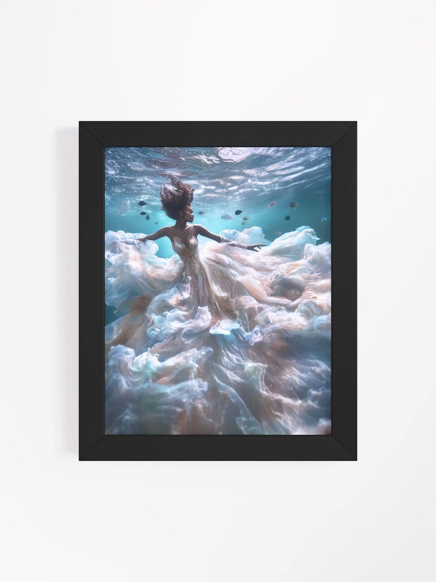 Yemoja: The Majestic Ocean Goddess - Framed Matte Poster product image (45)
