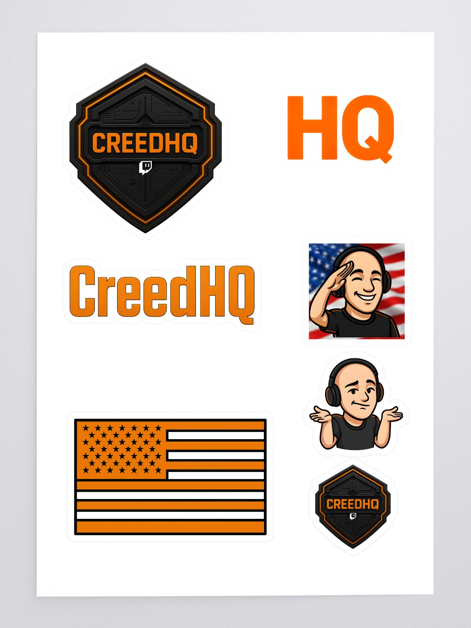 CreedHQ Sticker Sheet product image (3)