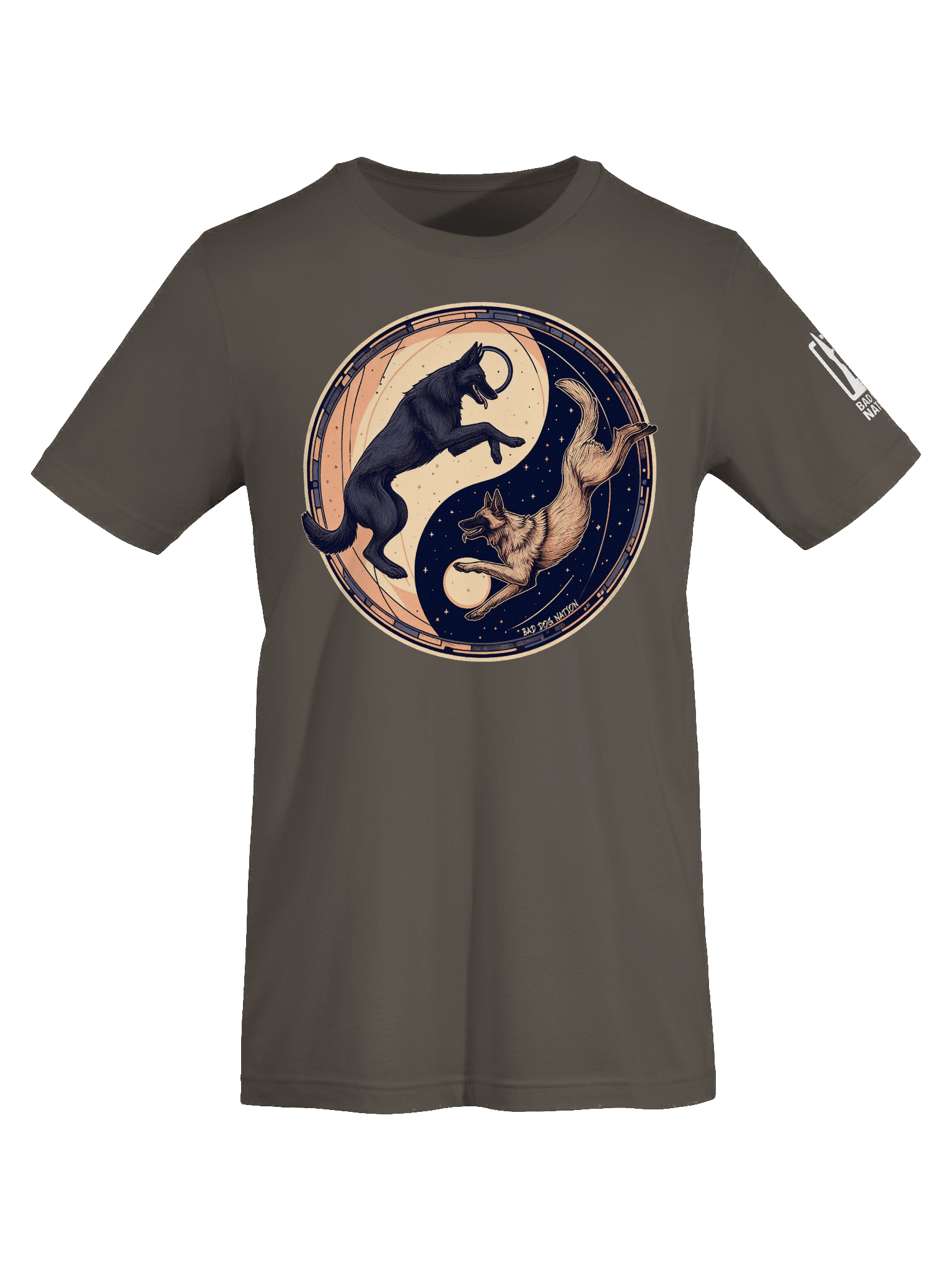 Malinois Yin Yang - Premium Unisex T-Shirt product image (1)