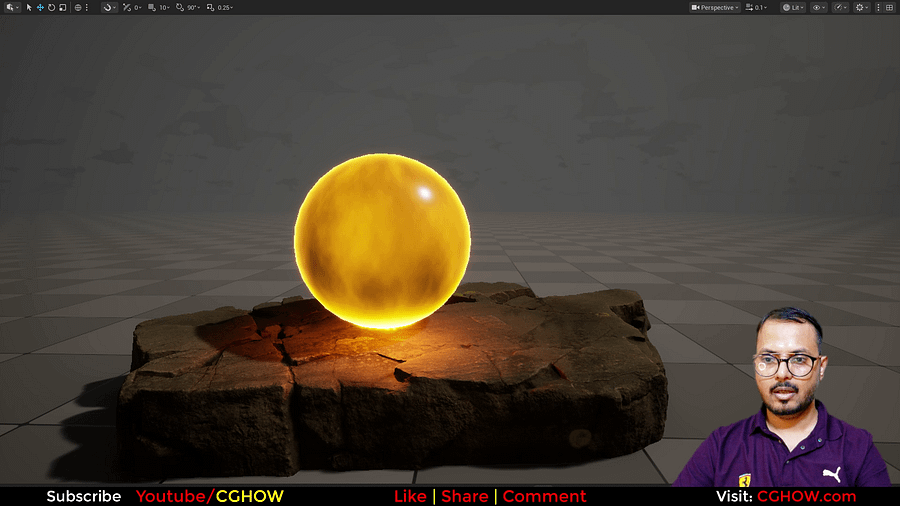 Glow ORB in UE5.6 Niagara product image (1)