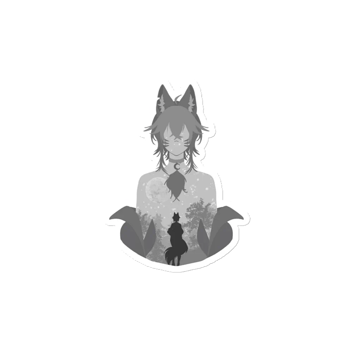 WolfcatRisi Silhouetto Magnet product image (2)