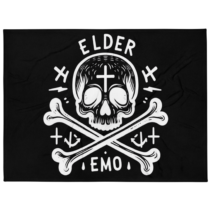 Elder Emo Skull Blanket product image (2)