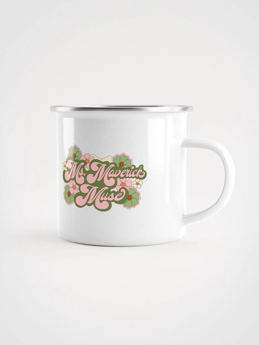 'TOUCHIN GRASS' Enamel Mug ⛰ product image (2)