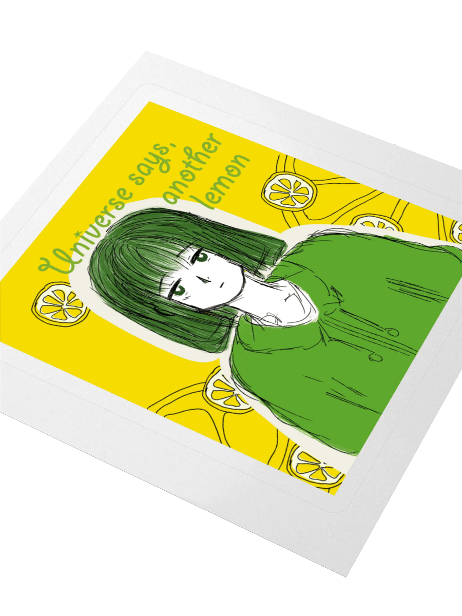Lemon Universe Kiss Cut Stickers product image (8)