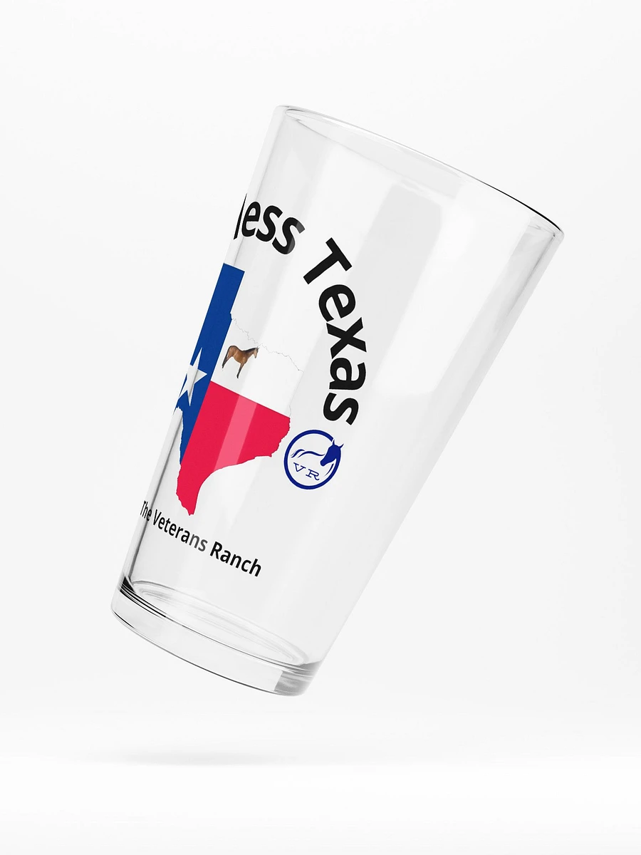 God Bless Texas Pint Glass product image (5)