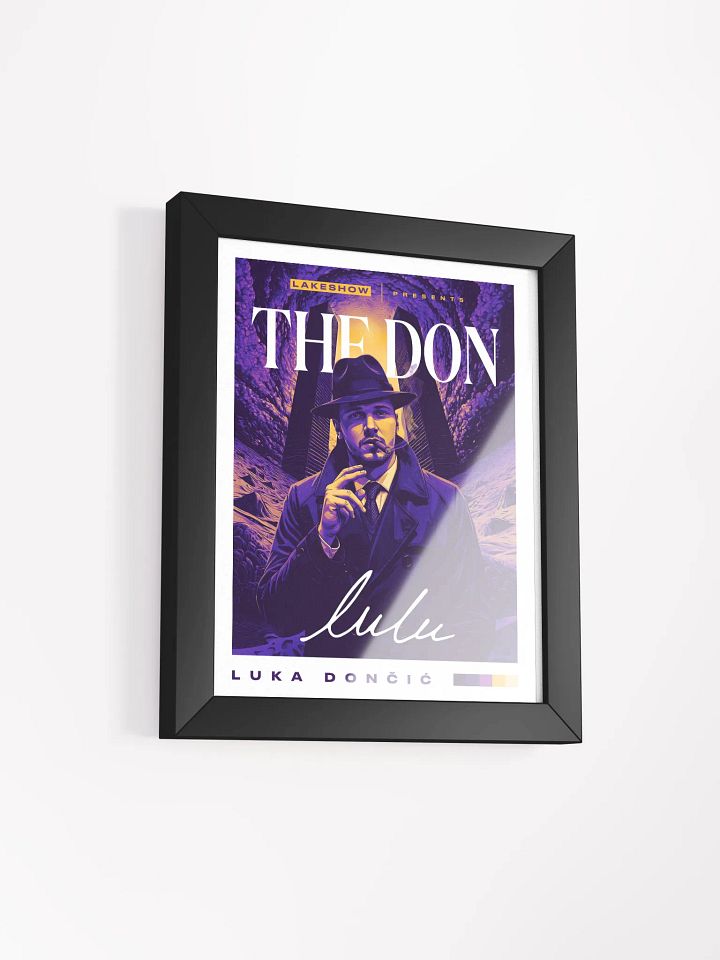 The Don: Luka Dončić Mafia Edition Poster product image (7)