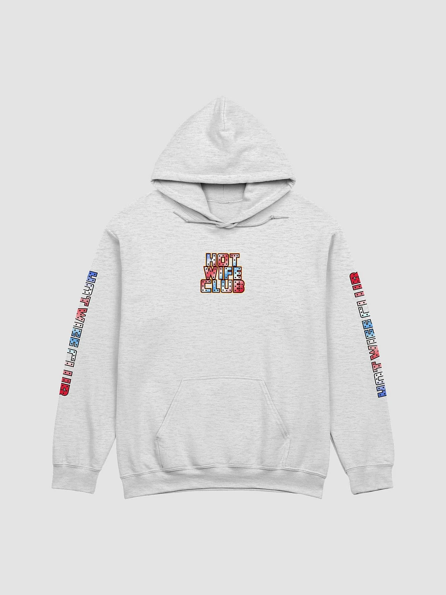 Hot Wife Club red white and blue hoodie product image (10)