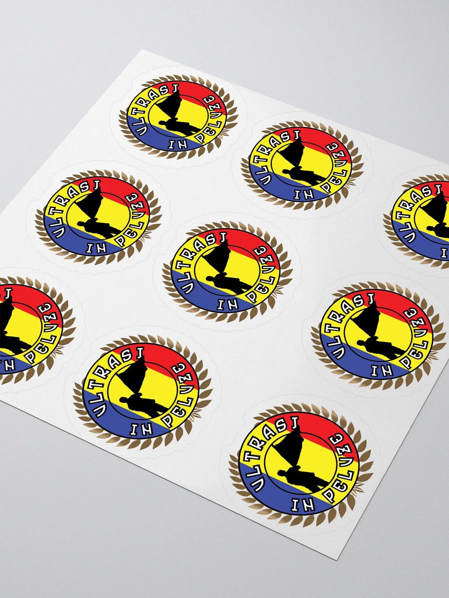 Pachet 9 Stickere Logo Ultrași în peluze product image (3)