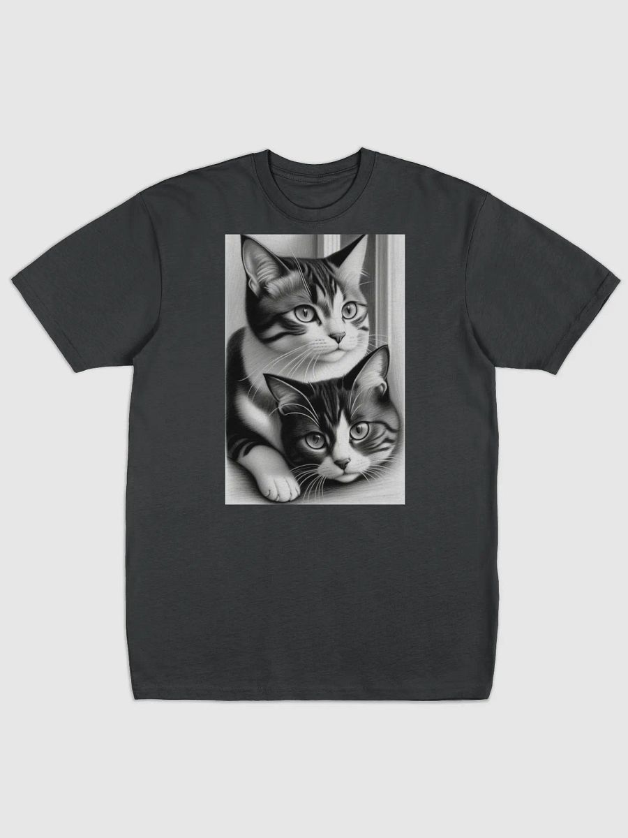 Striped Feline Duo Men's Tee product image (1)