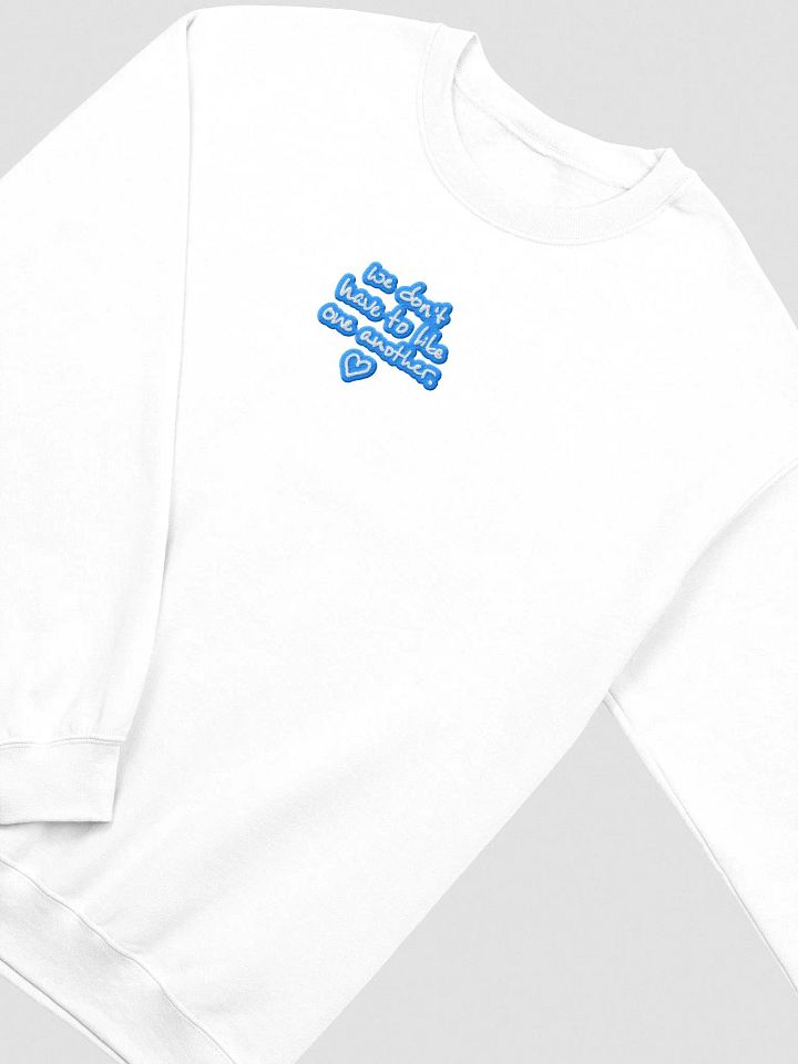 ONE ANOTHER (aqua bubble design 2) embroidered crewneck product image (1)