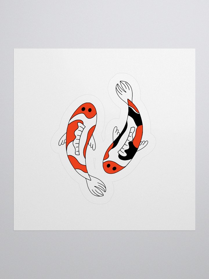 Koi Fish Sticker product image (1)