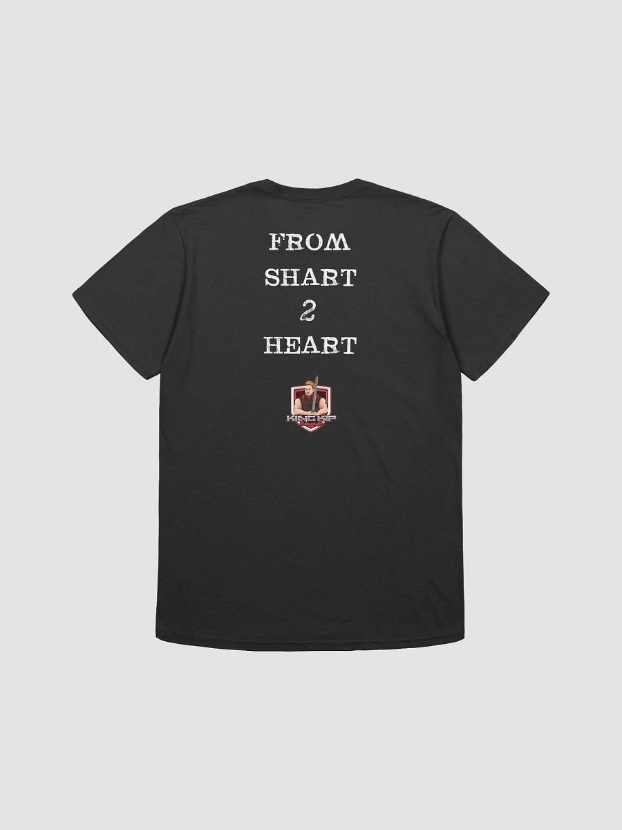Texas Heart Shot Moose X-Ray T-Shirt -White Font product image (2)