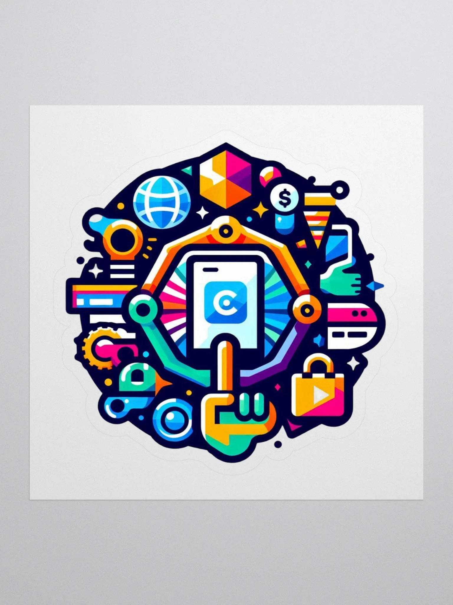 Connectivity Tech Sticker Pack product image (1)
