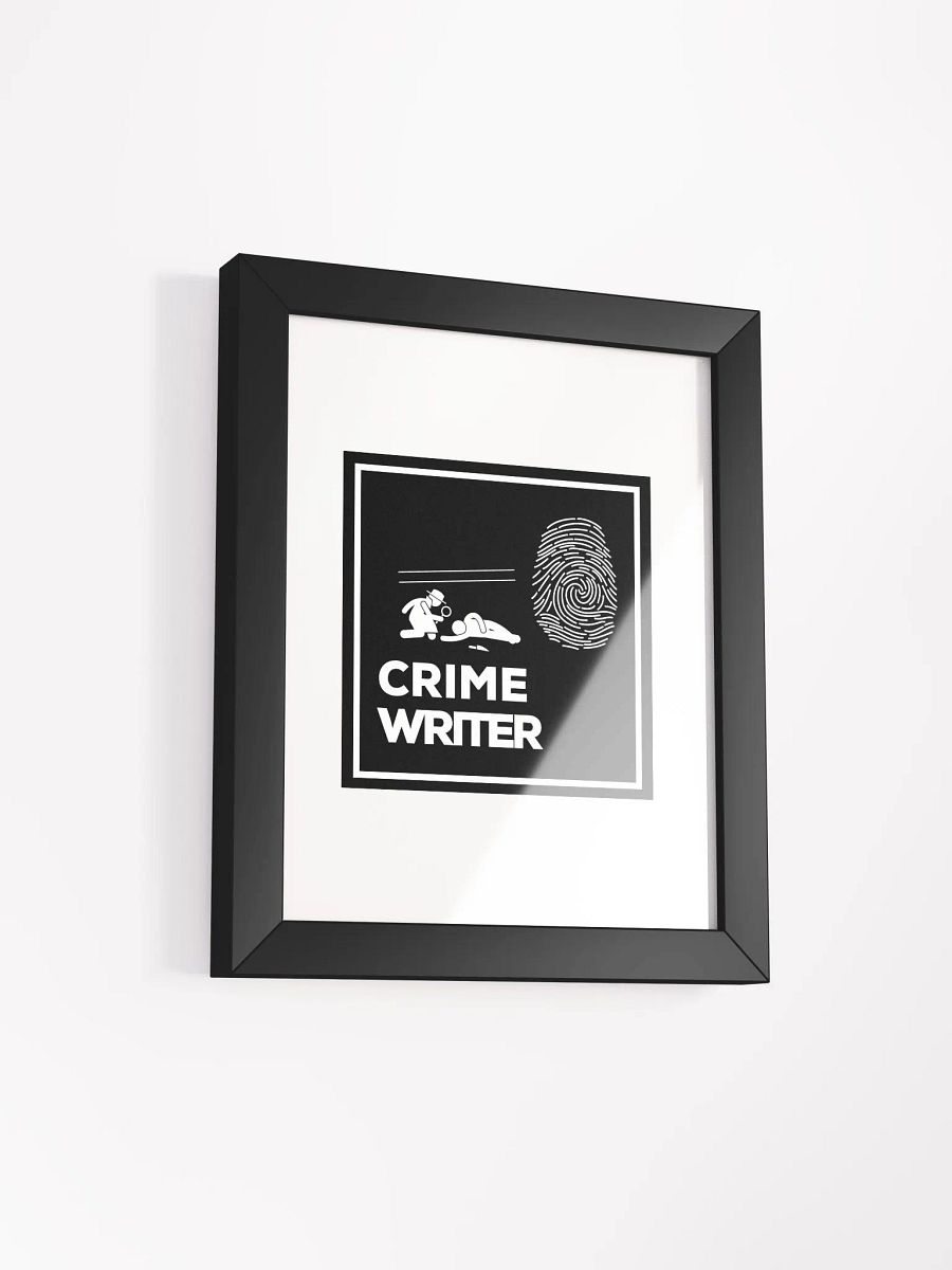 Crime Writer Framed Poster Print product image (34)