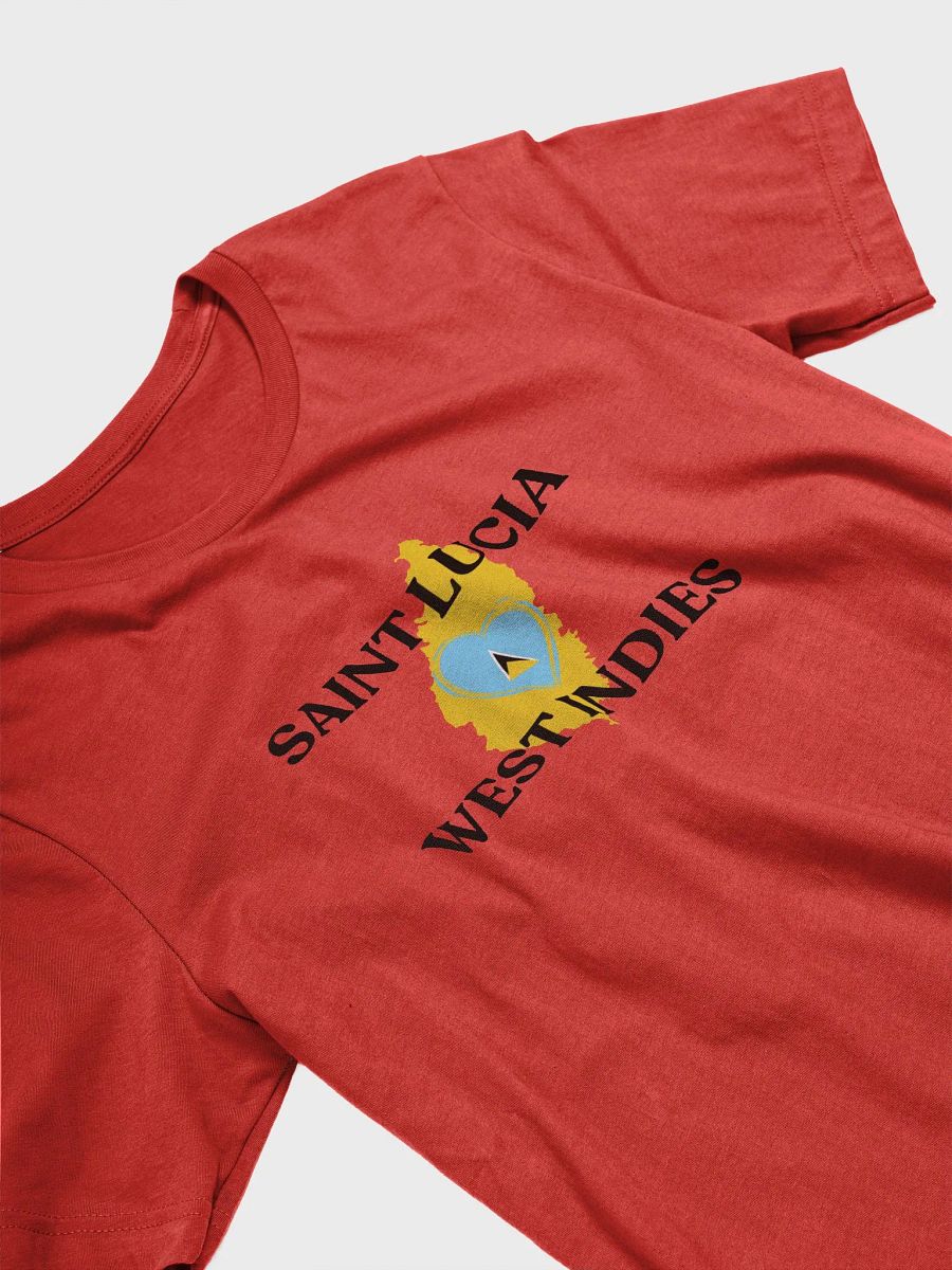 Saint Lucia Island Heart T-Shirt product image (64)
