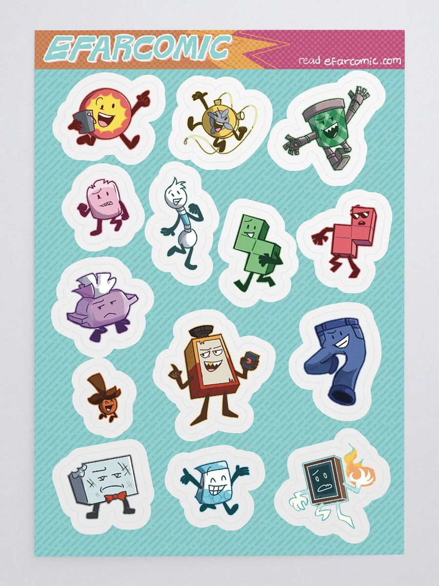 EFAR Cast Sticker Set product image (3)