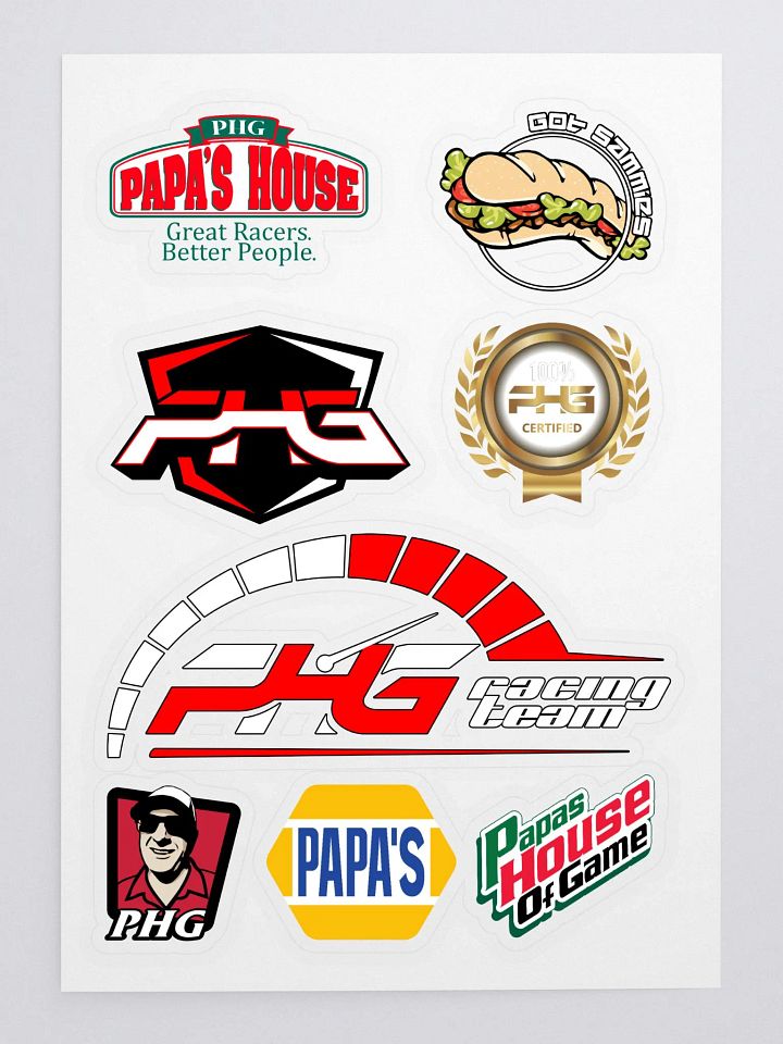 Papa's House of Game Sticker Collection product image (2)