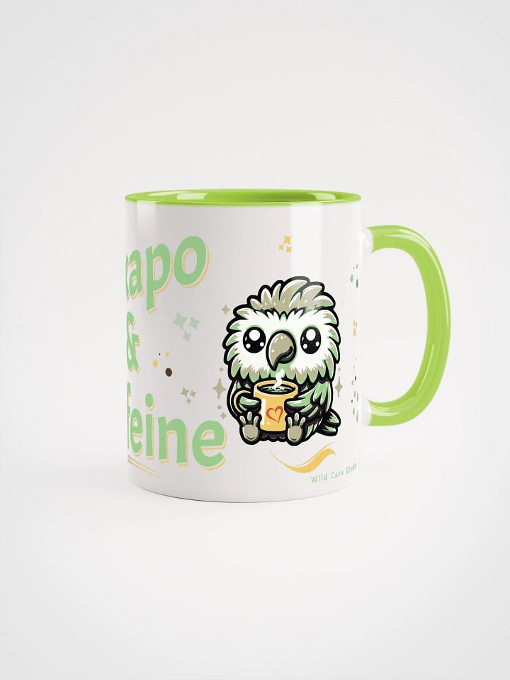 Kawaii Kakapo & Caffeine Ceramic Mug product image (21)