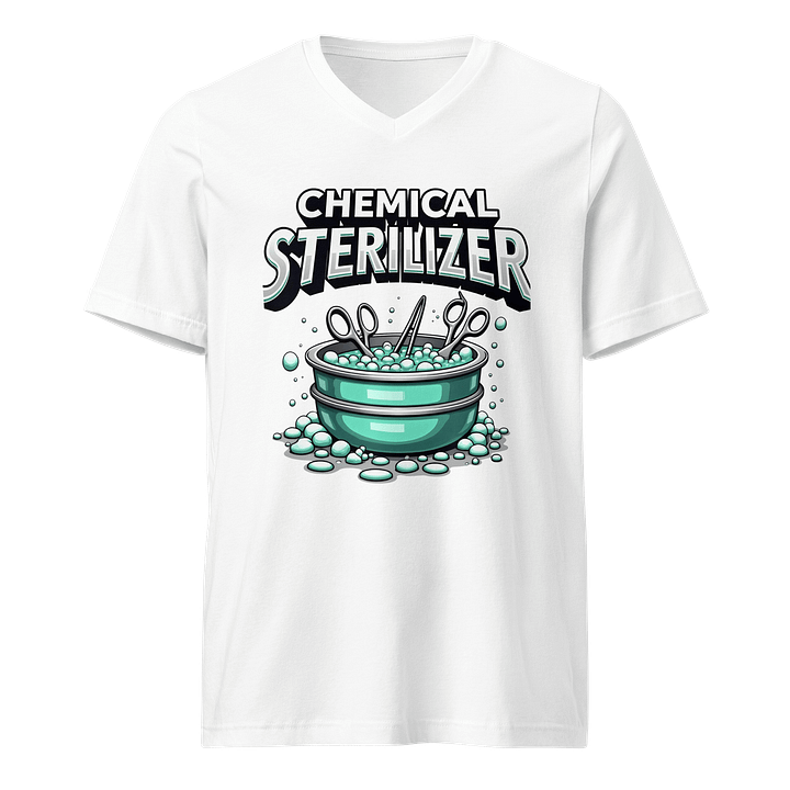Bubble Sterilizer V-Neck Tee product image (1)