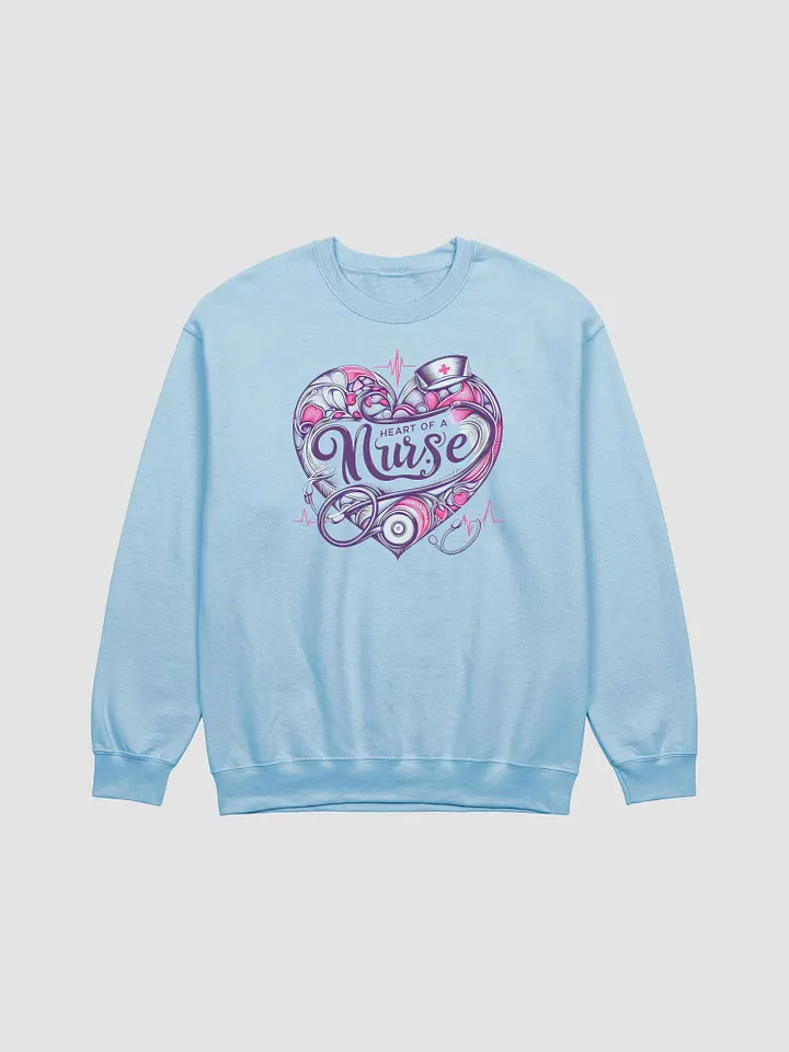 Heart of a Nurse Crewneck Sweatshirt product image (6)