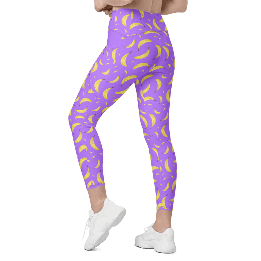 Bananapalooza purple leggings product image (5)