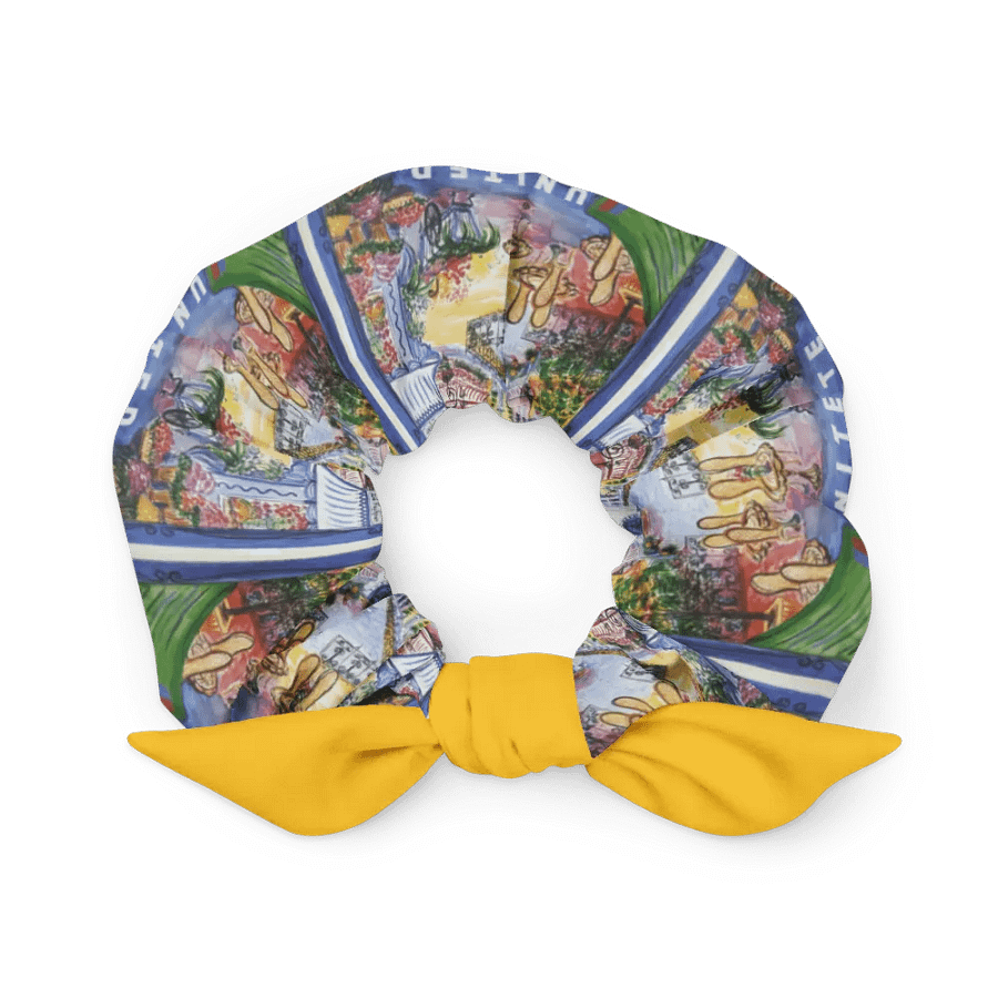 Floral European City Scrunchie product image (1)