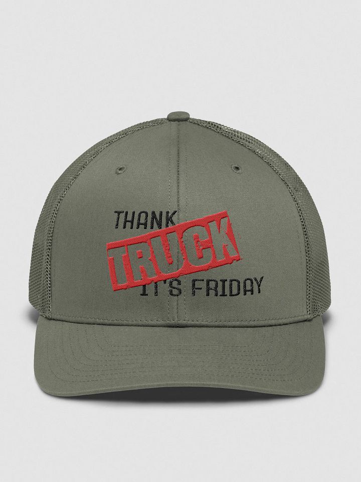 Thank Truck It's Friday Canvas Hat product image (1)