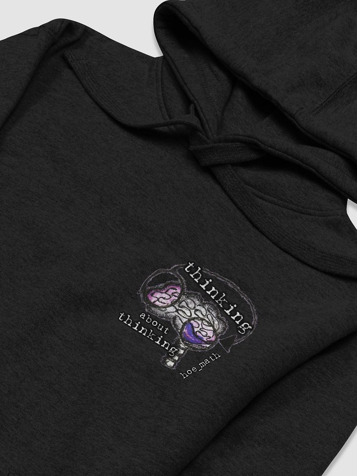 THINKING ABOUT THINKING HOODIE product image (2)