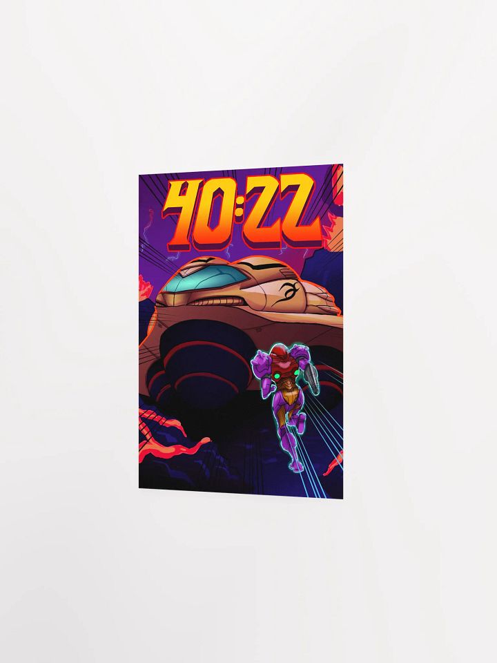 Any% WR Illustration Poster product image (5)