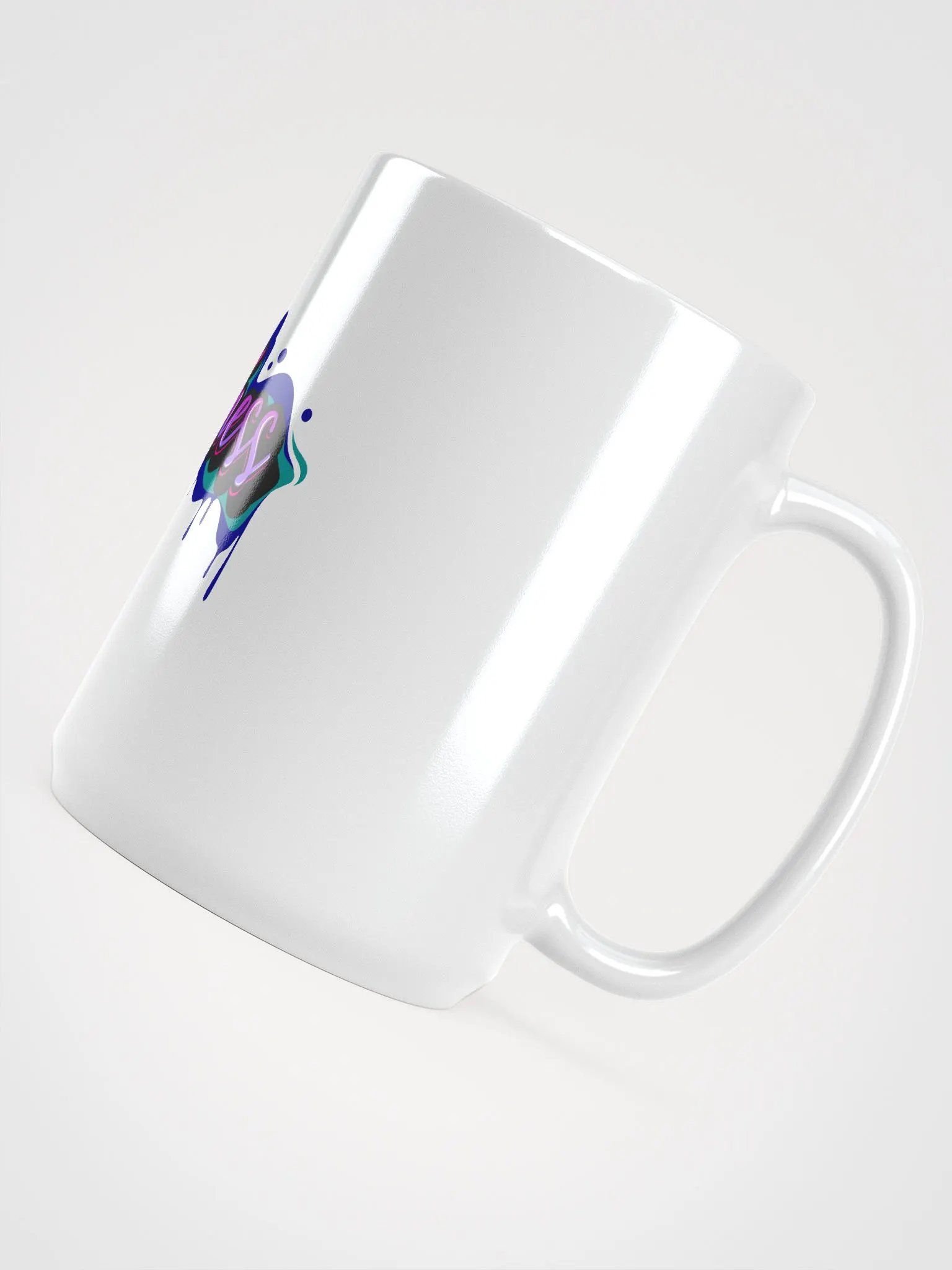 Glowing MzFiness Logo Mug product image (5)