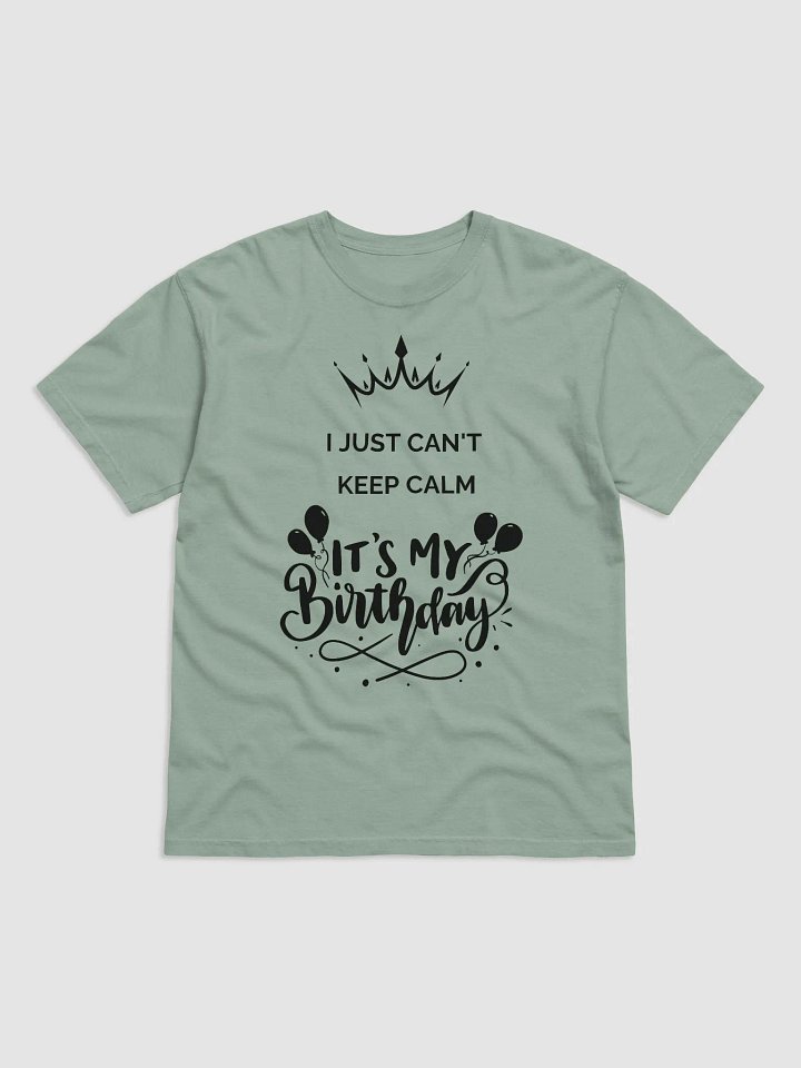 It's My Birthday Comfort Colors Heavyweight T-Shirt product image (5)