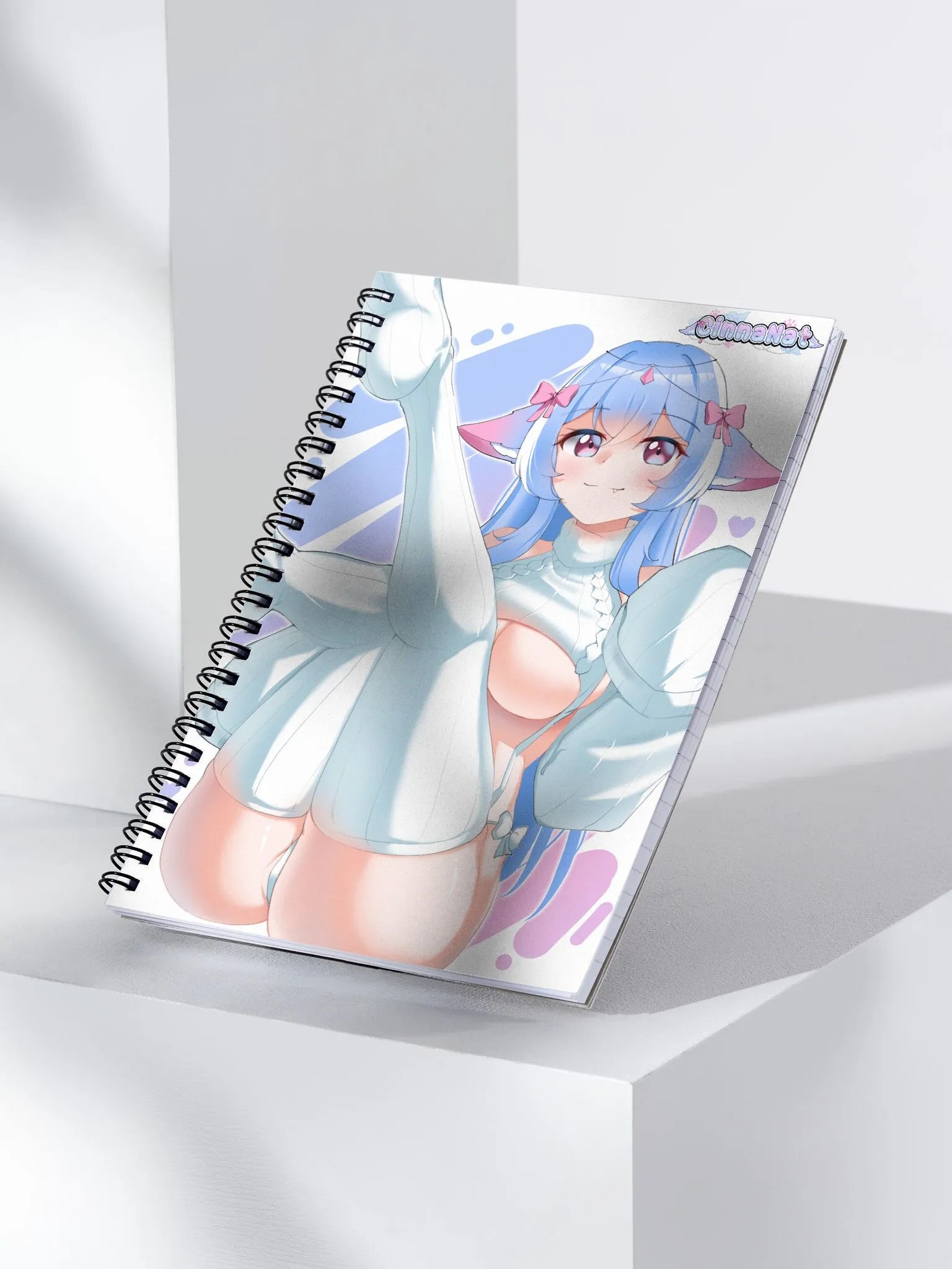 Virgin Killer Cinna Notebook (White) product image (4)