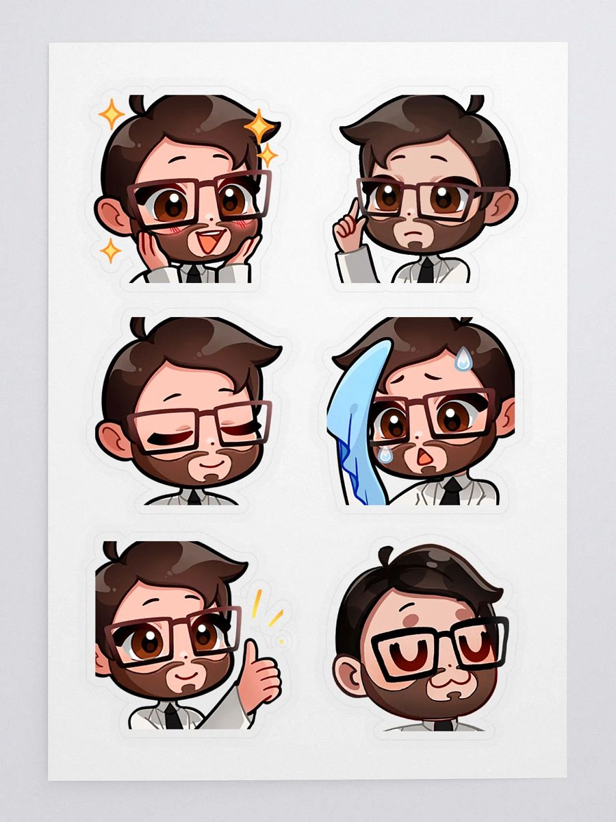 spectrumbranch emote sticker sheet 2 product image (3)
