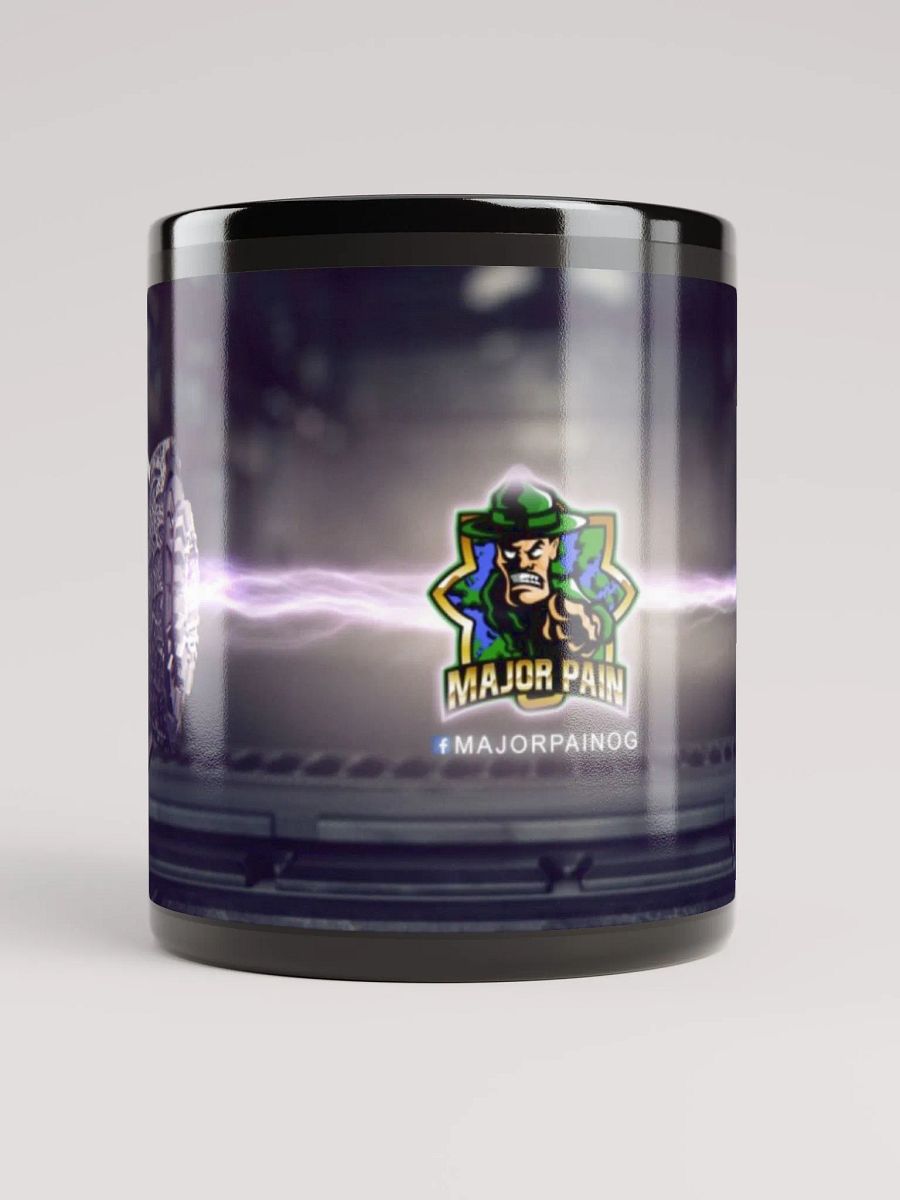 Major Pain-OG Black Glossy Mug - B product image (1)