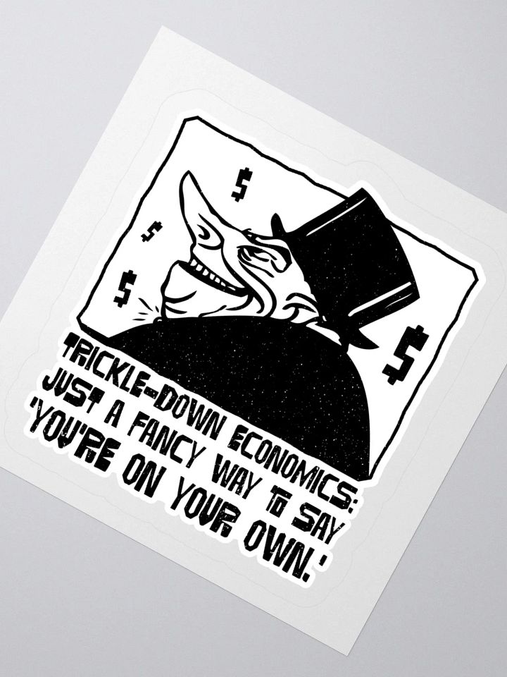 Capitalism is Immoral Sticker product image (6)