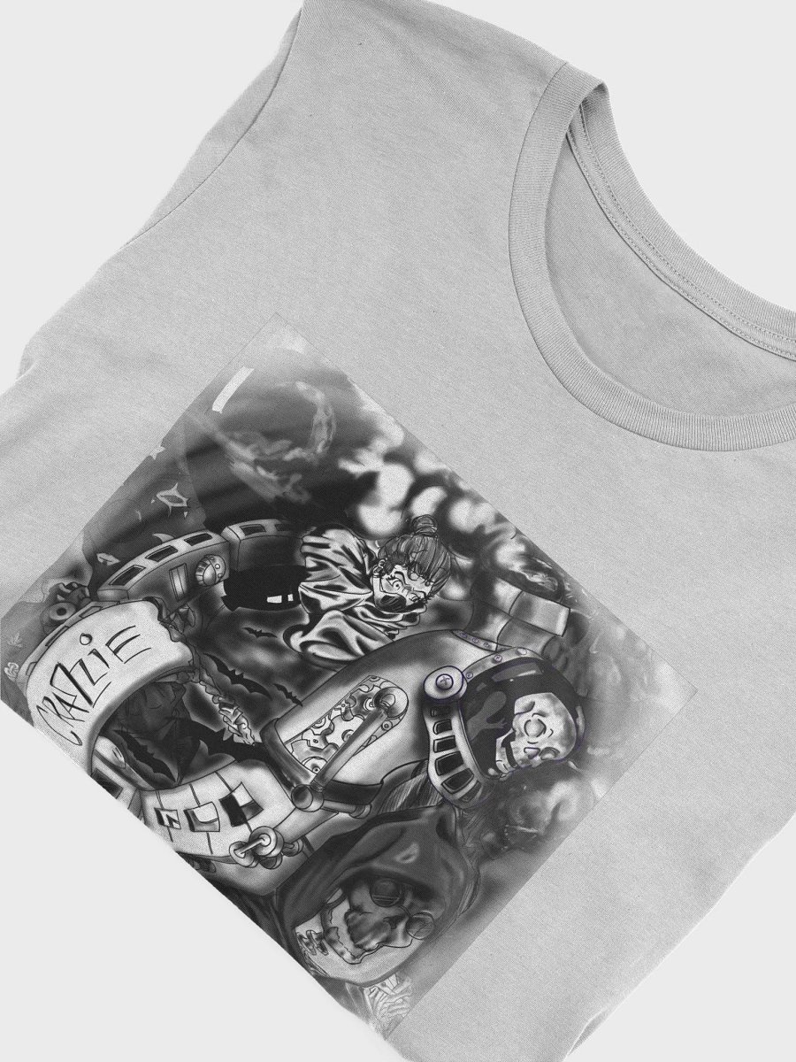 Crazzie Train Tee Dark Edition (B&W) product image (45)