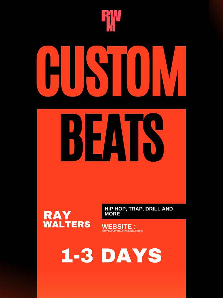 CUSTOM BEATS $50 product image (1)