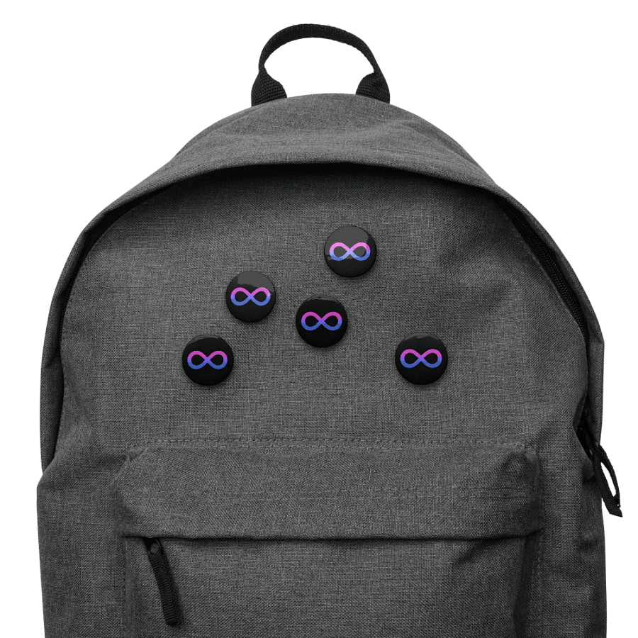 Bi Autistic Infinity Pin Set product image (10)