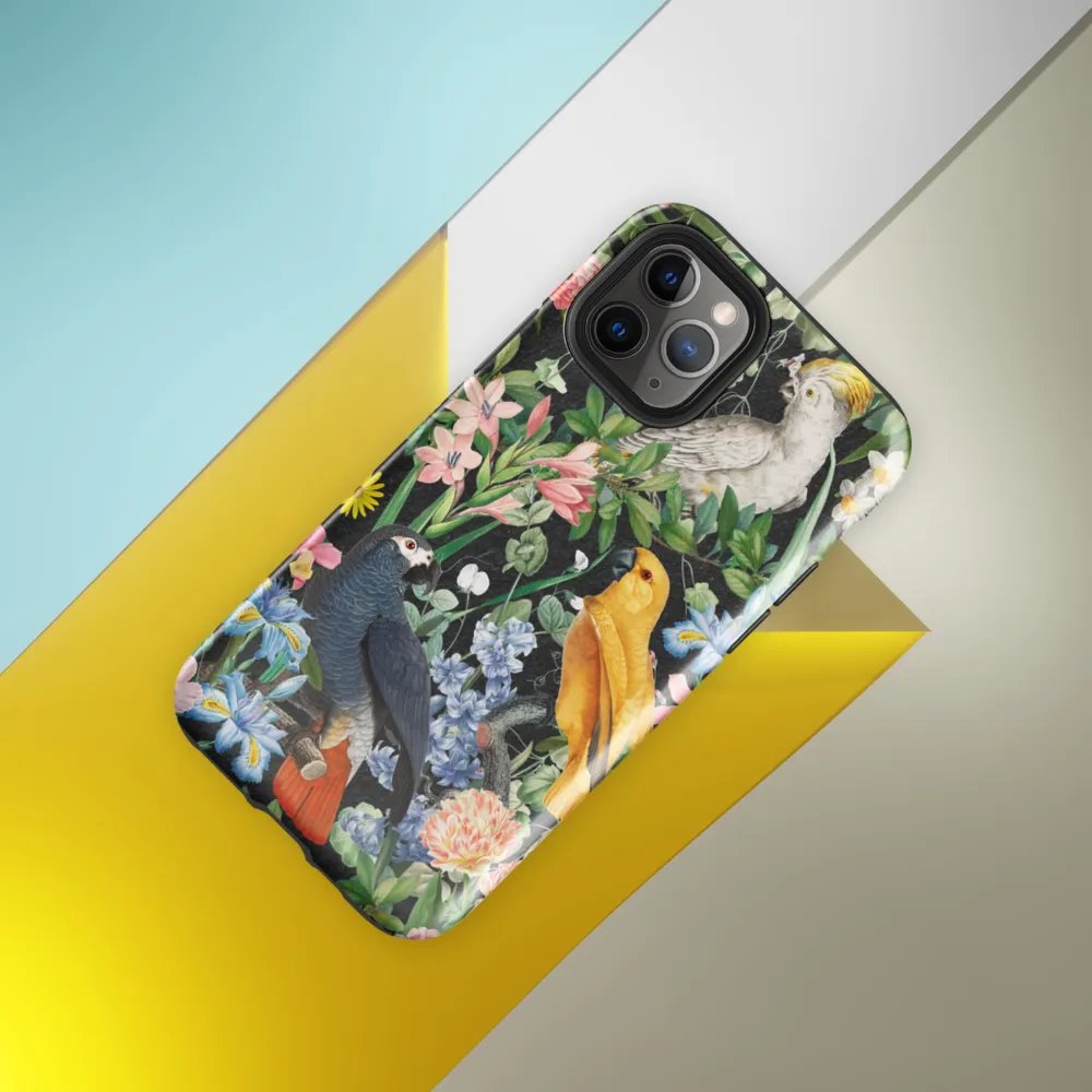 'Parrot Paradise Jungle' iPhone® Tough Case product image (8)
