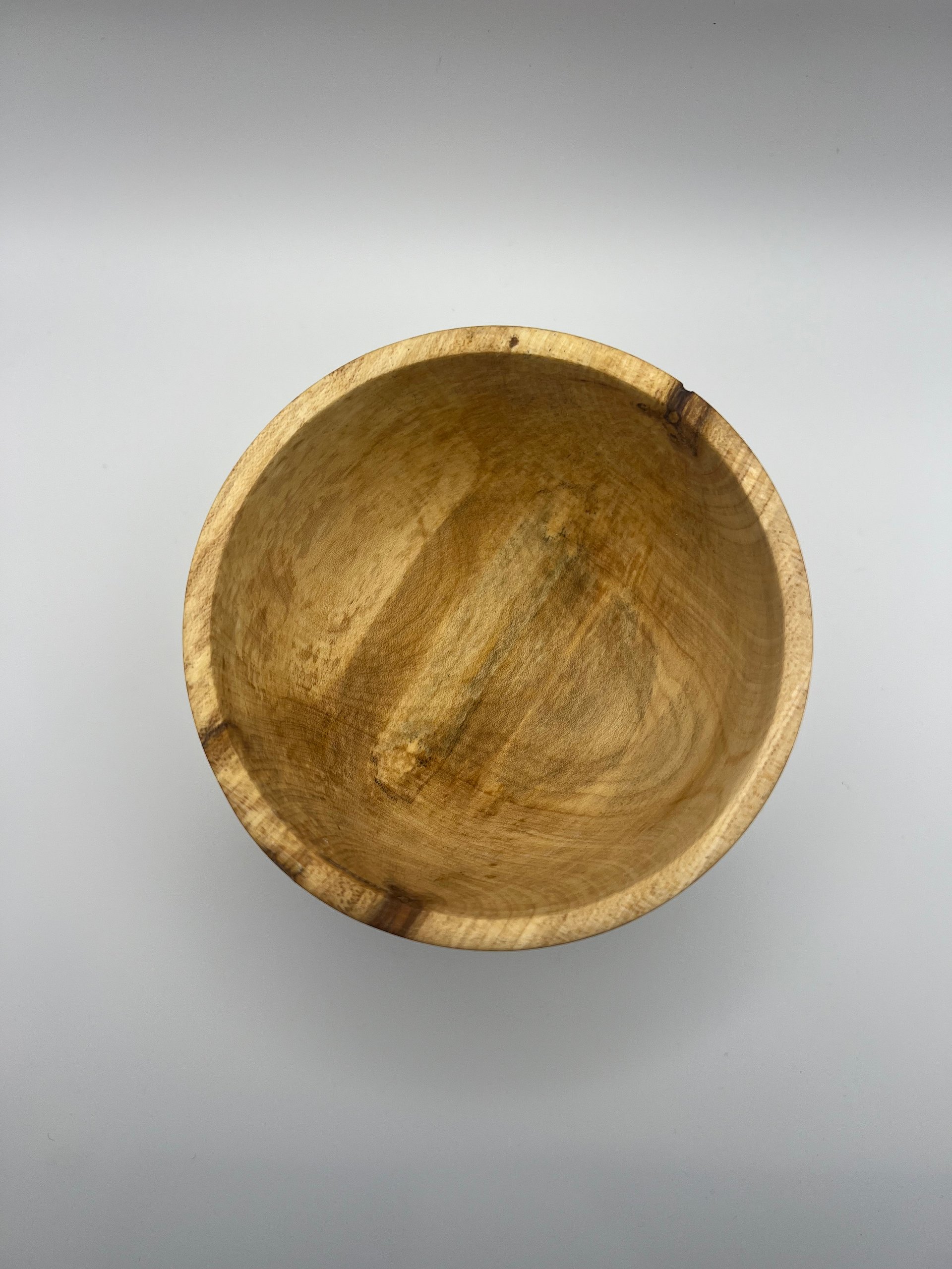 Handturned Spalted Maple Catch-All — Storm Wood | 4.25-Inch product image (3)